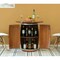 Vintiquewise Wine Barrel Round Table Wine Storage Cabinet QI003768 - alternate 3